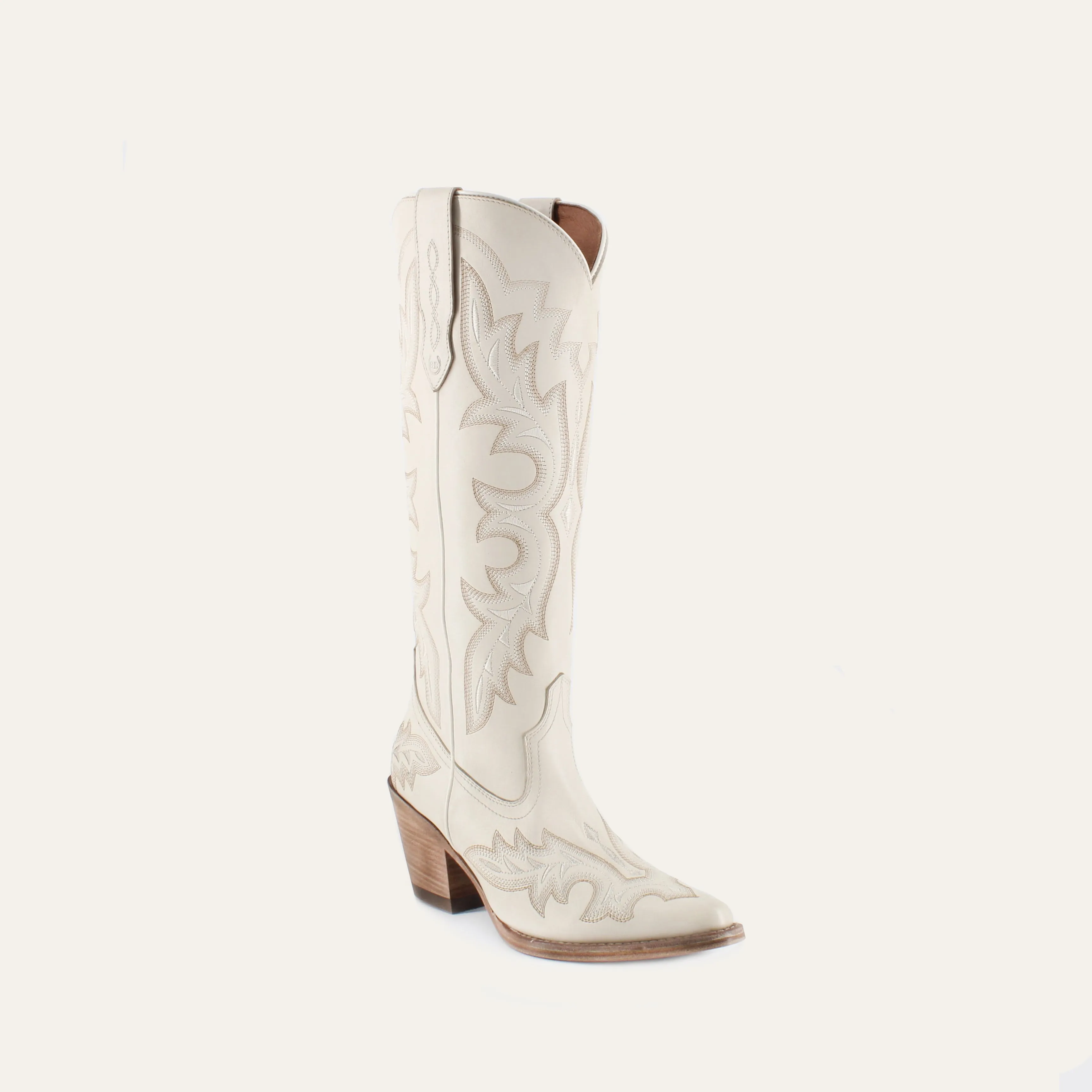 Samira Leather Cowgirl Boots - Chic Western Style & Comfort By Buck & Brana sam