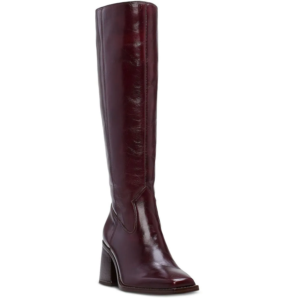 Sangeti Womens Zipper Knee-High Boots