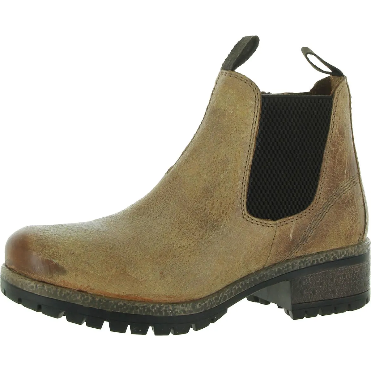 Say So Womens Ankle Lug Sole Ankle Boots