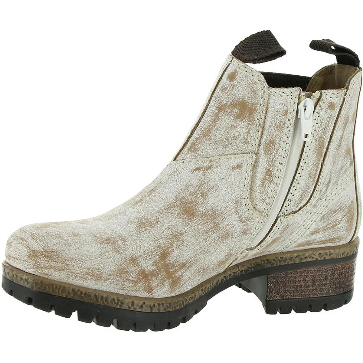 Say So Womens Ankle Lug Sole Ankle Boots