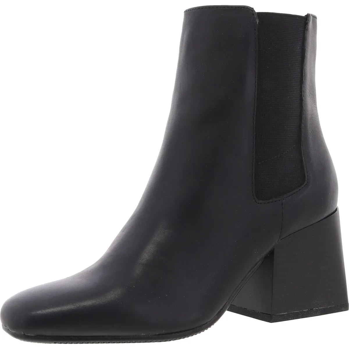 SAYLOR Womens Laceless Leather Ankle Boots