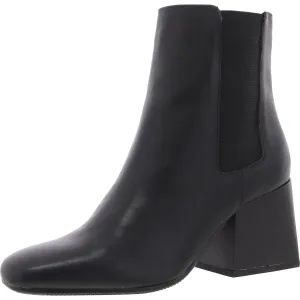 SAYLOR Womens Laceless Leather Ankle Boots