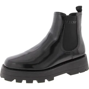 Senni Womens Platforms Round Toe Chelsea Boots