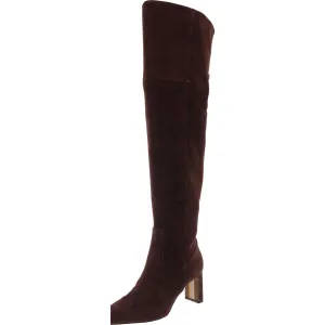 Shea Womens Wide Calf Suede Over-The-Knee Boots