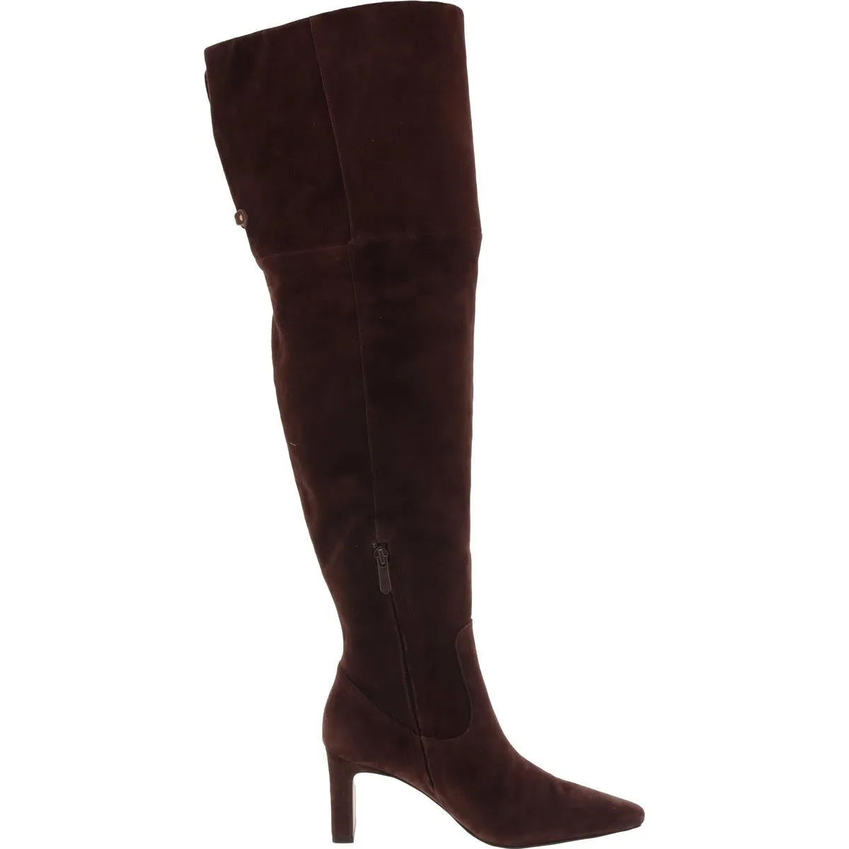 Shea Womens Wide Calf Suede Over-The-Knee Boots