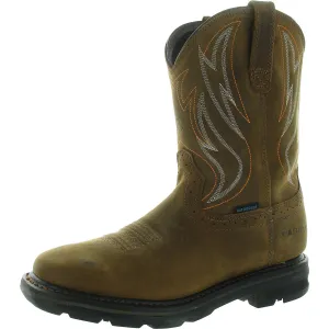 Sierra Shock Shield Mens Leather Work & Safety Boots