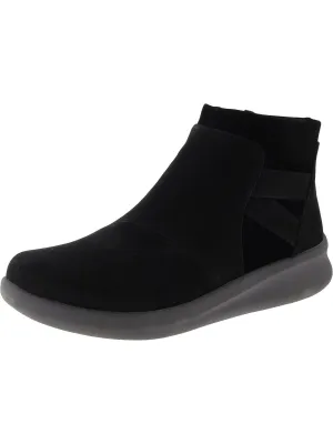 Sillian2.0 HI Womens Faux Suede Wedge Ankle Boots