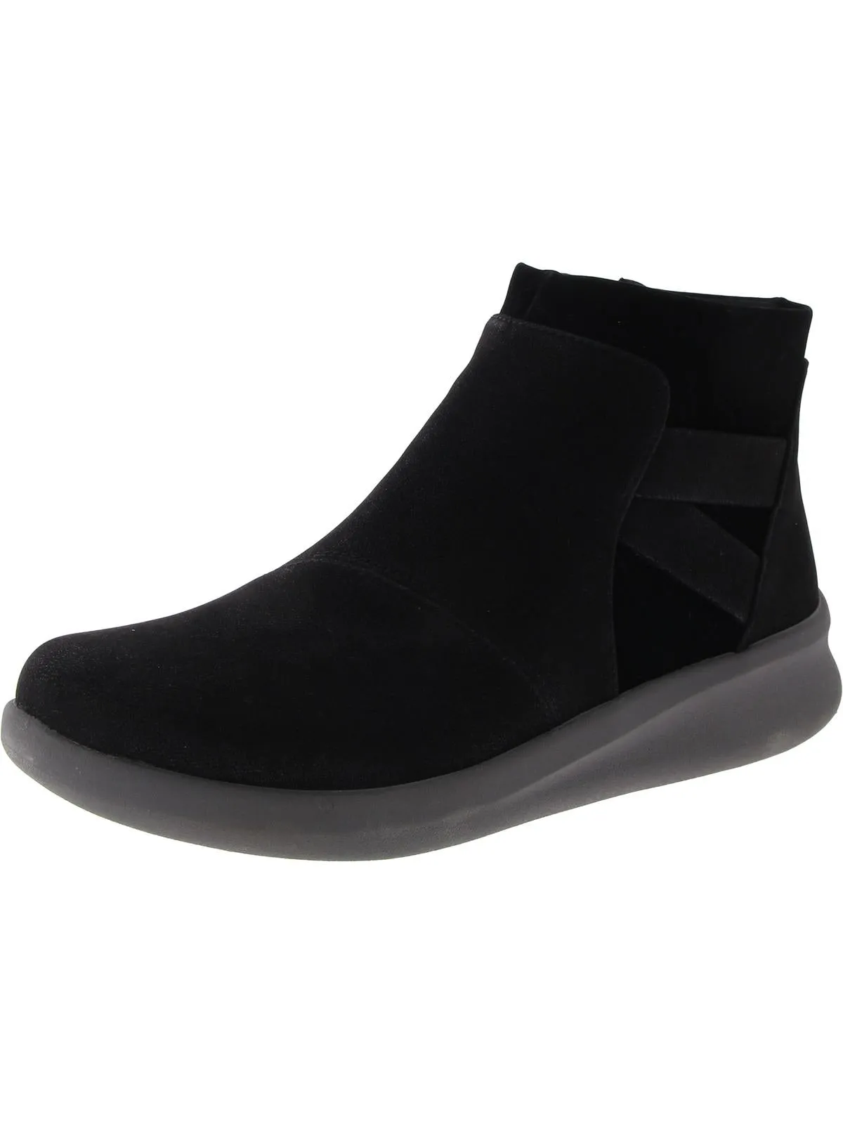 Sillian2.0 HI Womens Faux Suede Wedge Ankle Boots