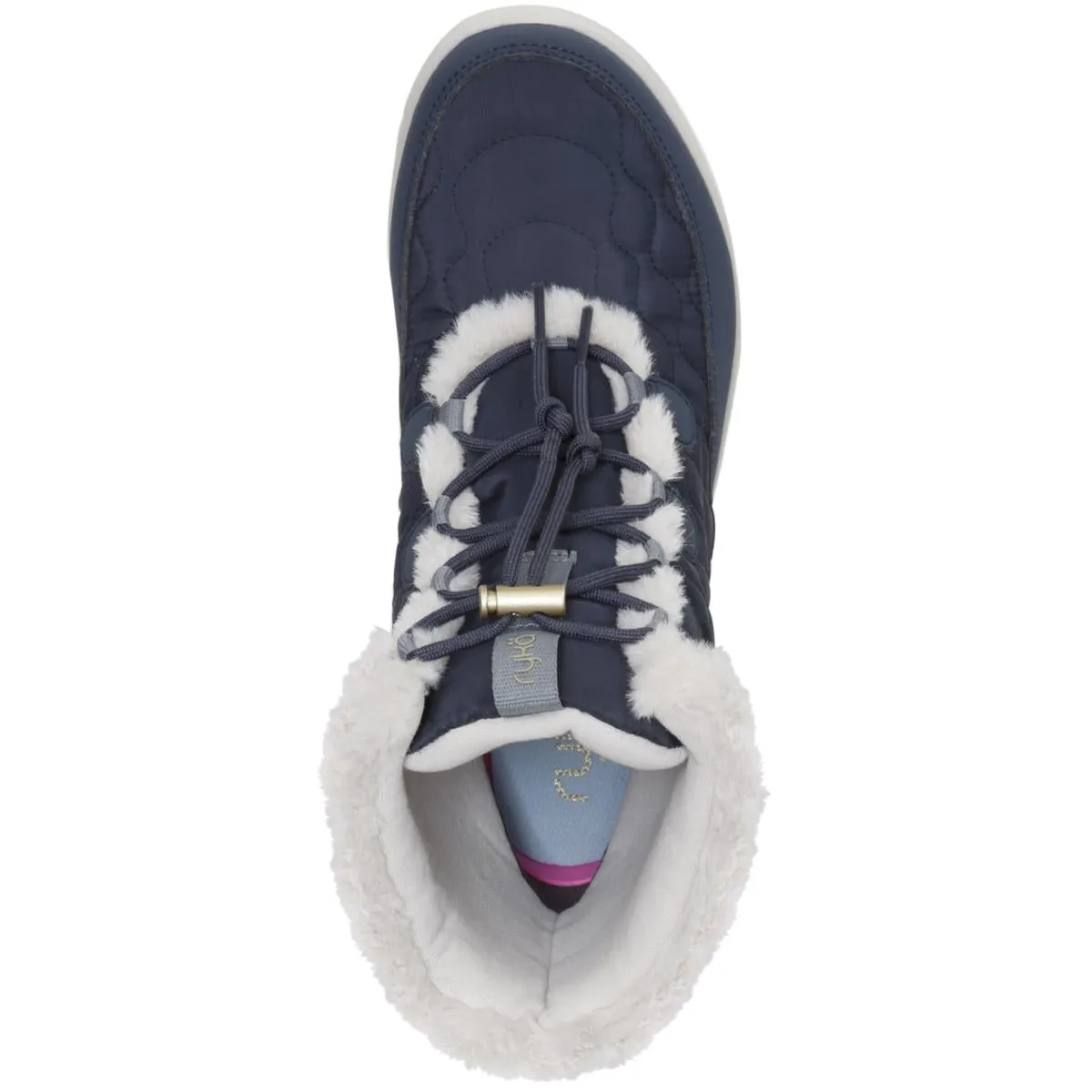 Snowbound Womens Quilted Nylon Comfort Hiking Boots