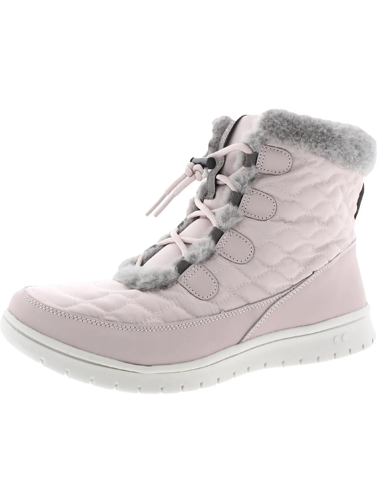 Snowbound Womens Quilted Nylon Comfort Hiking Boots