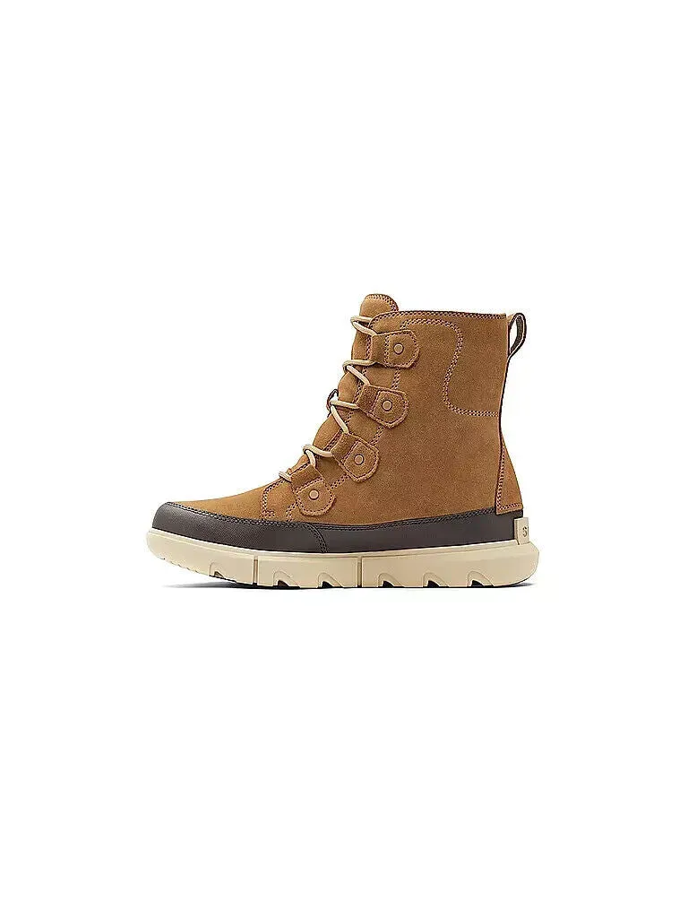 Sorel Explorer 1978991 Combat Mens 10 Delta Jet Leather Waterproof Boots EEE3473 (Brown,10)