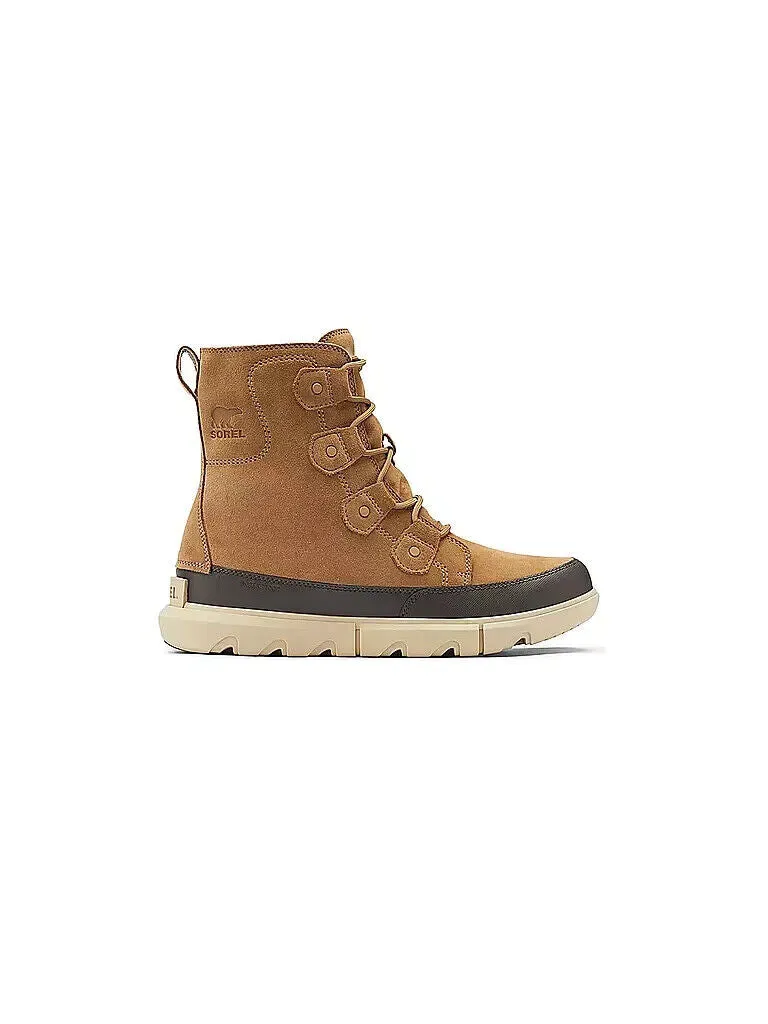 Sorel Explorer 1978991 Combat Mens 10 Delta Jet Leather Waterproof Boots EEE3473 (Brown,10)
