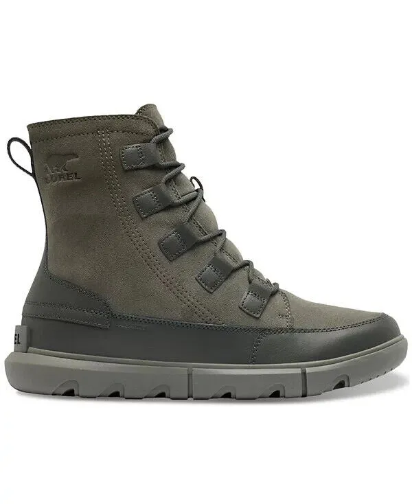 Sorel Explorer Next Ii Men's US 8.5 Quarry Grill Suede Waterproof Boots KHD017