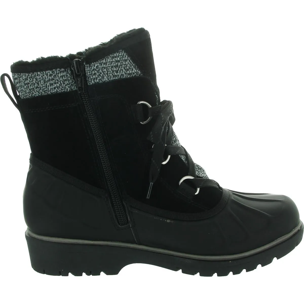 Springer Womens Faux Fur Lined Suede Winter & Snow Boots
