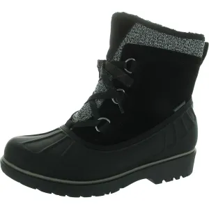 Springer Womens Faux Fur Lined Suede Winter & Snow Boots