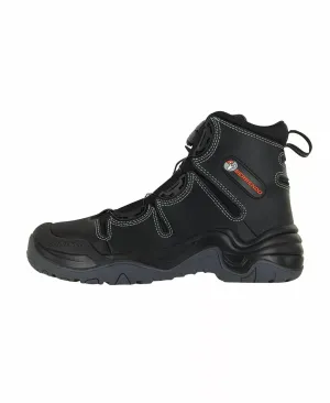 Steel Toe Work Boots 6 In Black