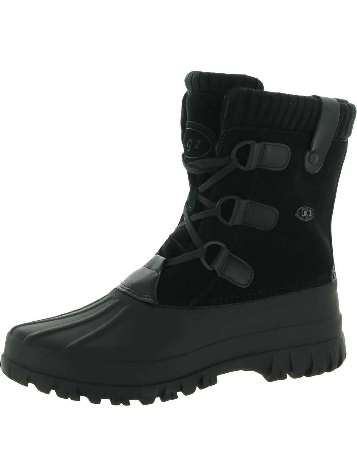 Stormy Womens Suede Faux Fur Lined Winter & Snow Boots