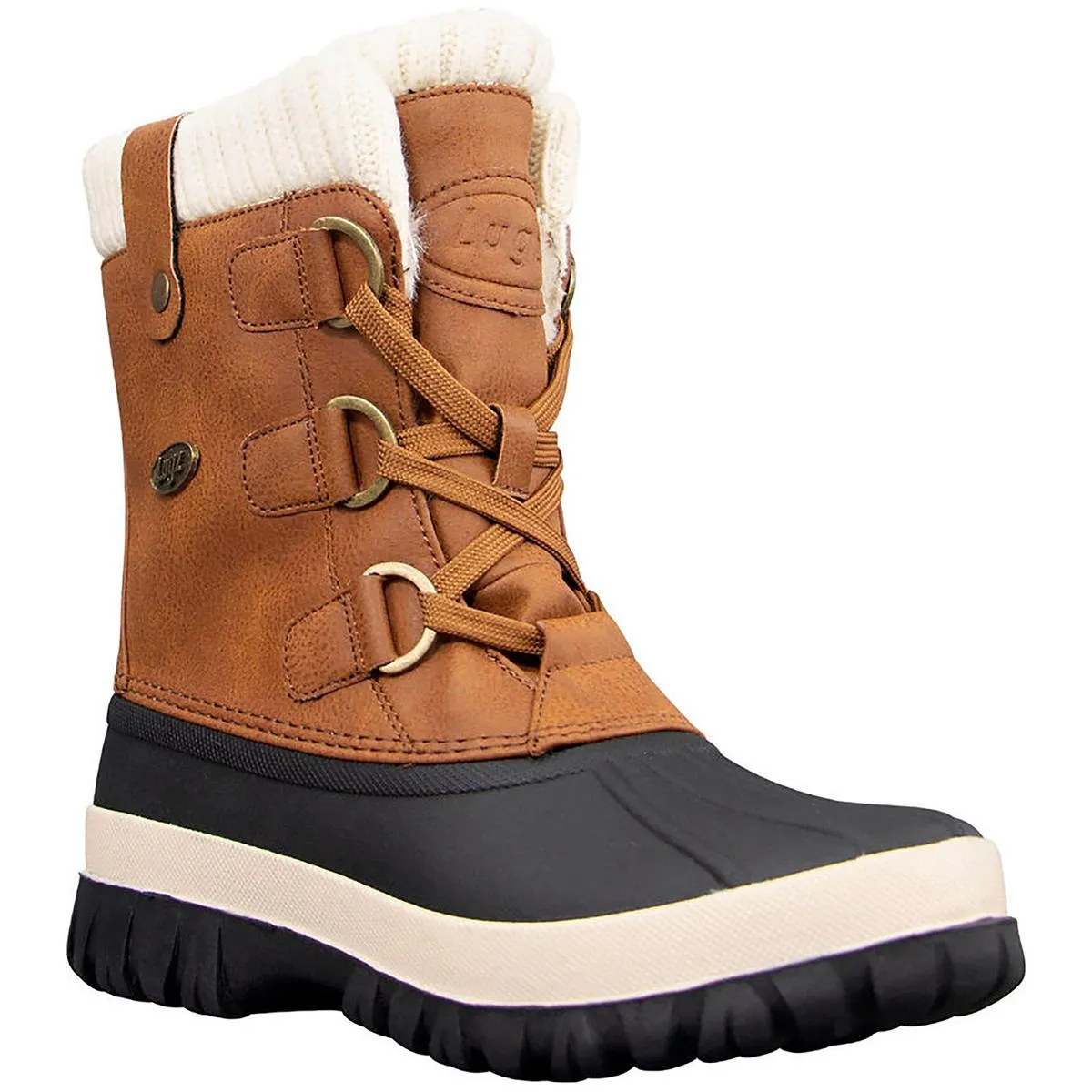 Stormy Womens Suede Faux Fur Lined Winter & Snow Boots