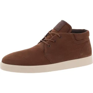 Street Lite Mens Lace-Up Leather Chukka Boots