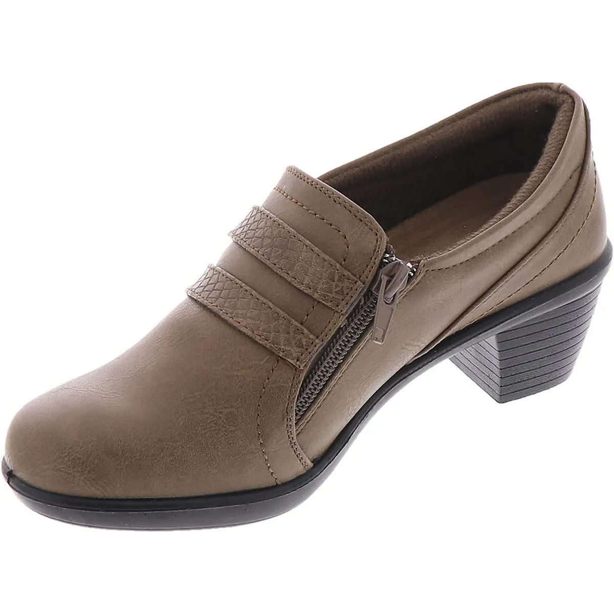 Stroll  Womens Faux Leather Round Toe Shooties