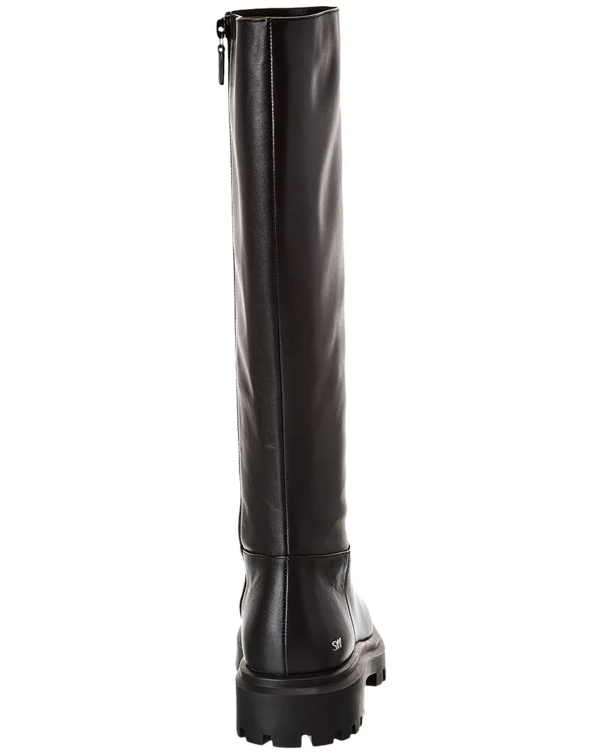 Stuart Weitzman Ultra Lug Leather Knee-High Boot
