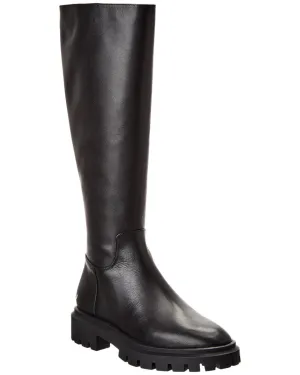 Stuart Weitzman Ultra Lug Leather Knee-High Boot