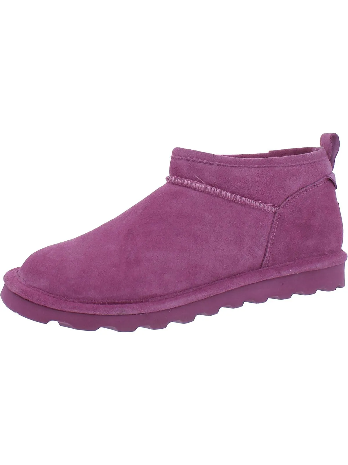 Super Shorty Womens Suede Wool Blend Lined Winter & Snow Boots
