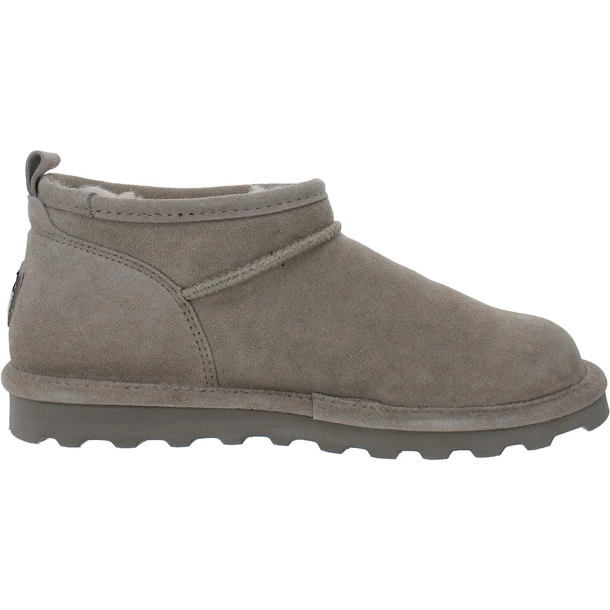 Super Shorty Womens Suede Wool Blend Lined Winter & Snow Boots