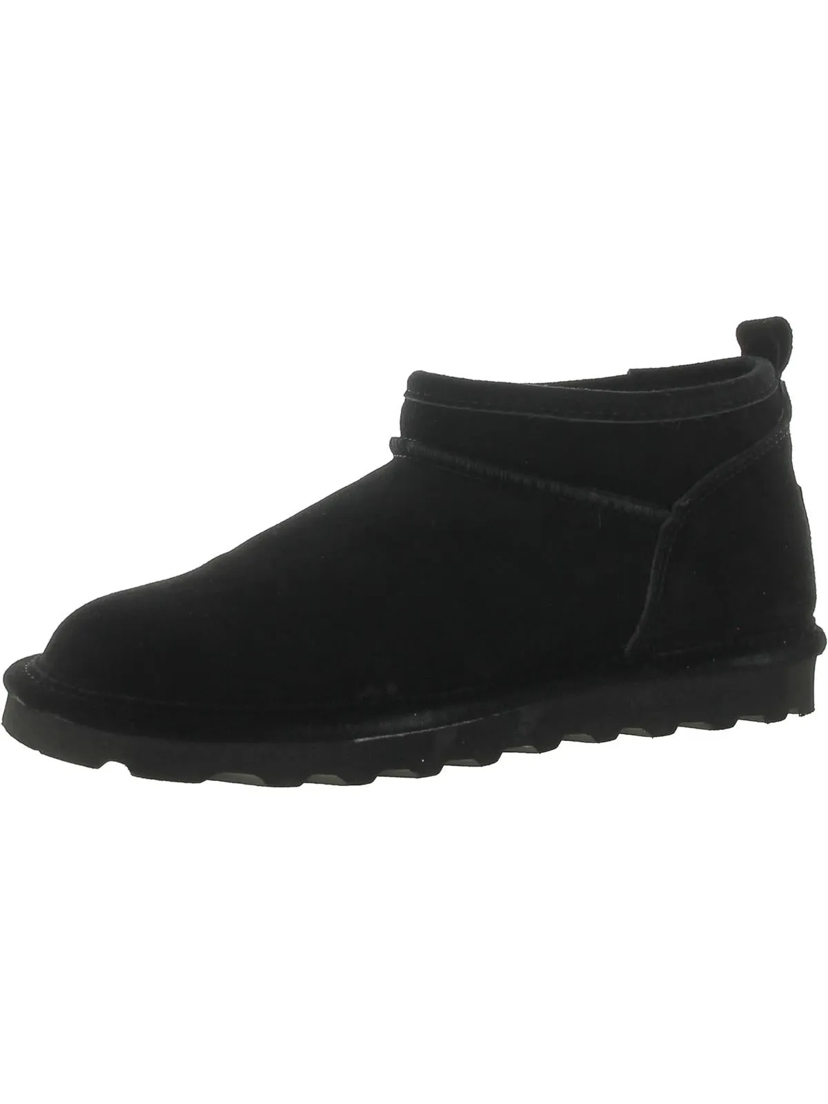 Super Shorty Womens Suede Wool Blend Lined Winter & Snow Boots