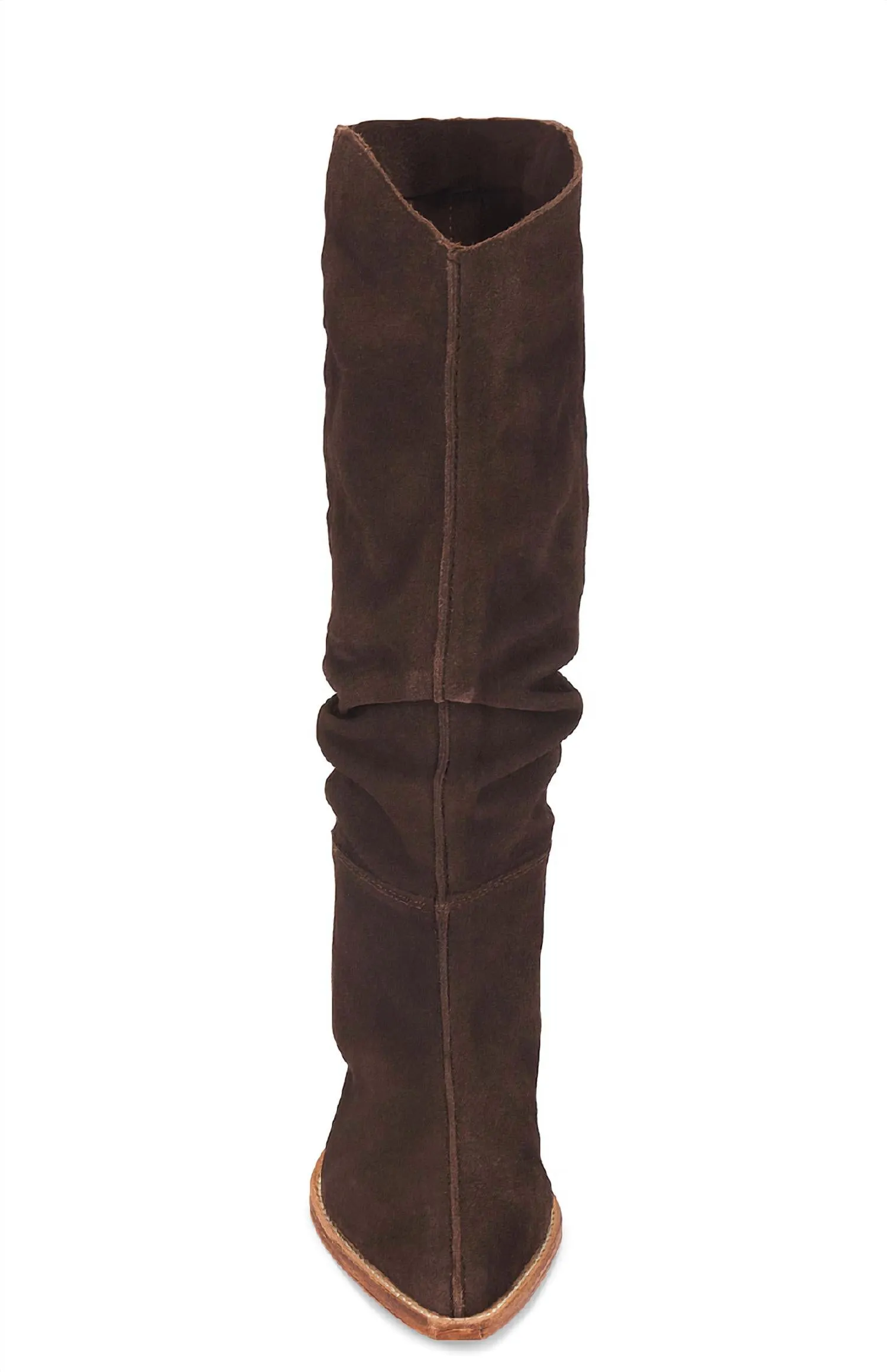 Sway Low Slouch Boots In Brown