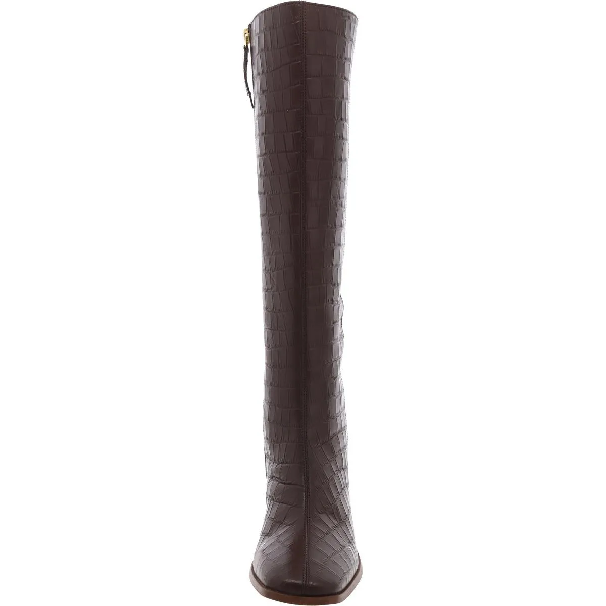 Tamori Womens Zipper Leather Knee-High Boots