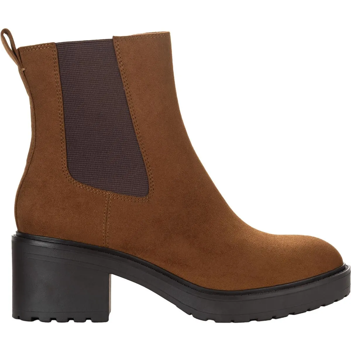Tashh Womens Zipper Manmade Ankle Boots