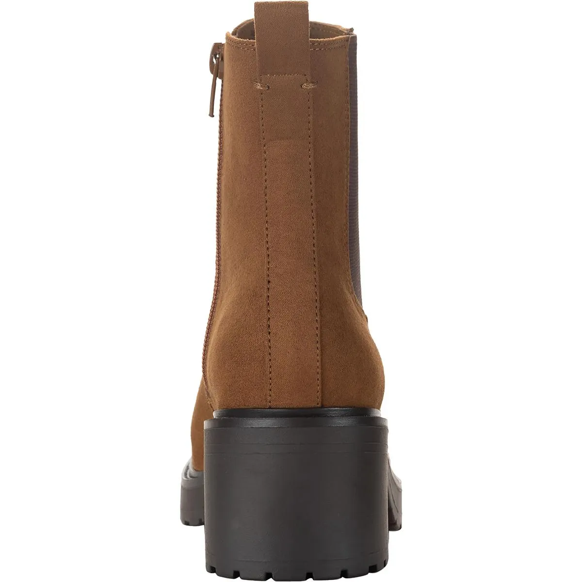 Tashh Womens Zipper Manmade Ankle Boots
