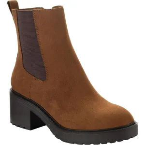 Tashh Womens Zipper Manmade Ankle Boots