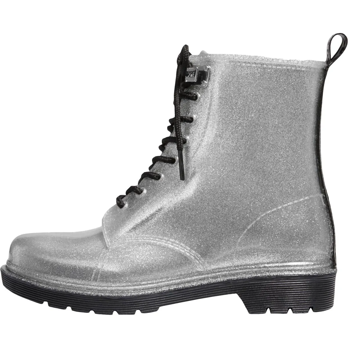 Tavie Womens Rubber Lace-Up Rain Boots