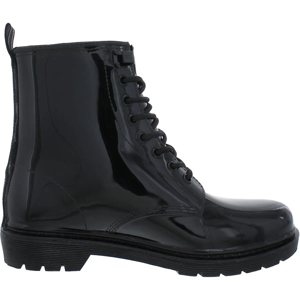 Tavie Womens Rubber Lace-Up Rain Boots