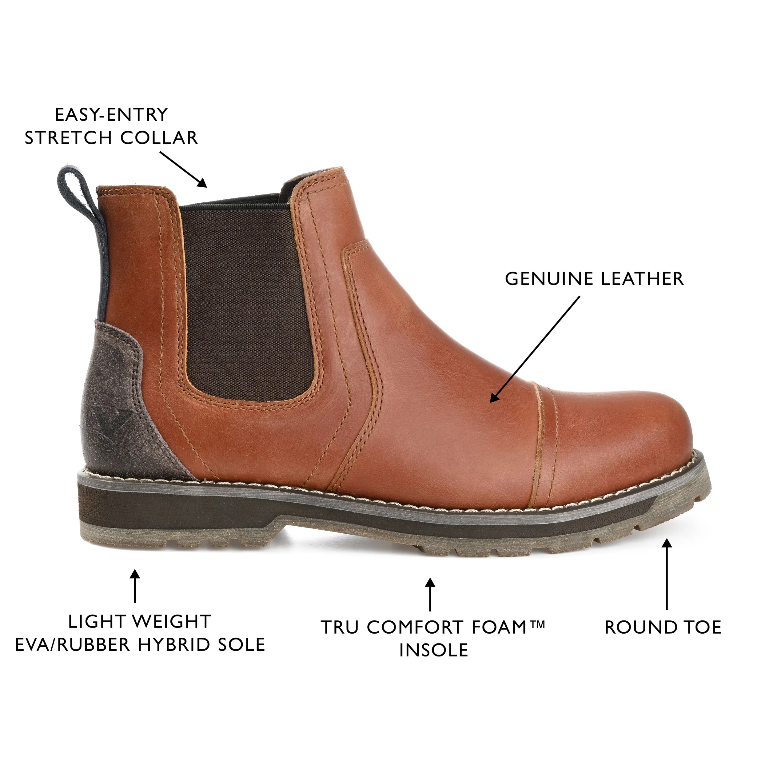 Territory Holloway Cap Toe Chelsea Boot