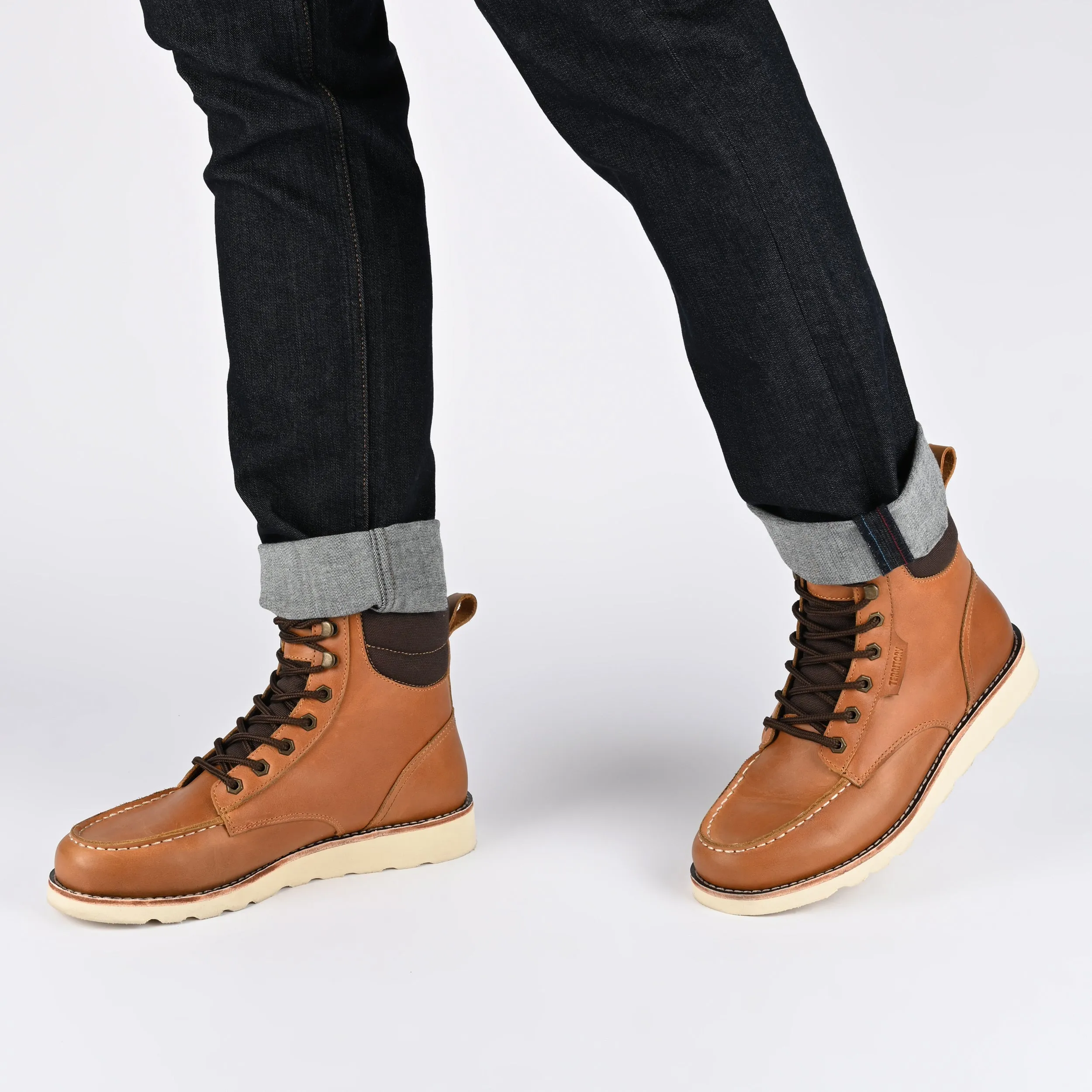 Territory Venture Water Resistant Moc Toe Lace-up Boot