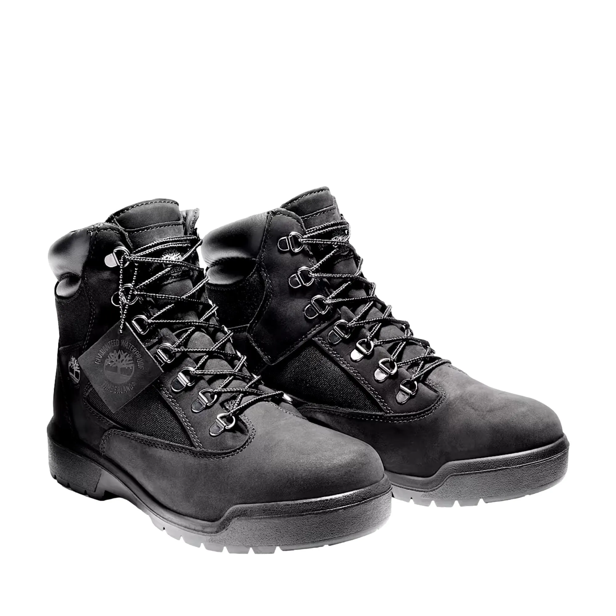 Timberland 6 Inch Waterproof L/F Field Boot Black Nubuck  TB0A17KC-001 Men's