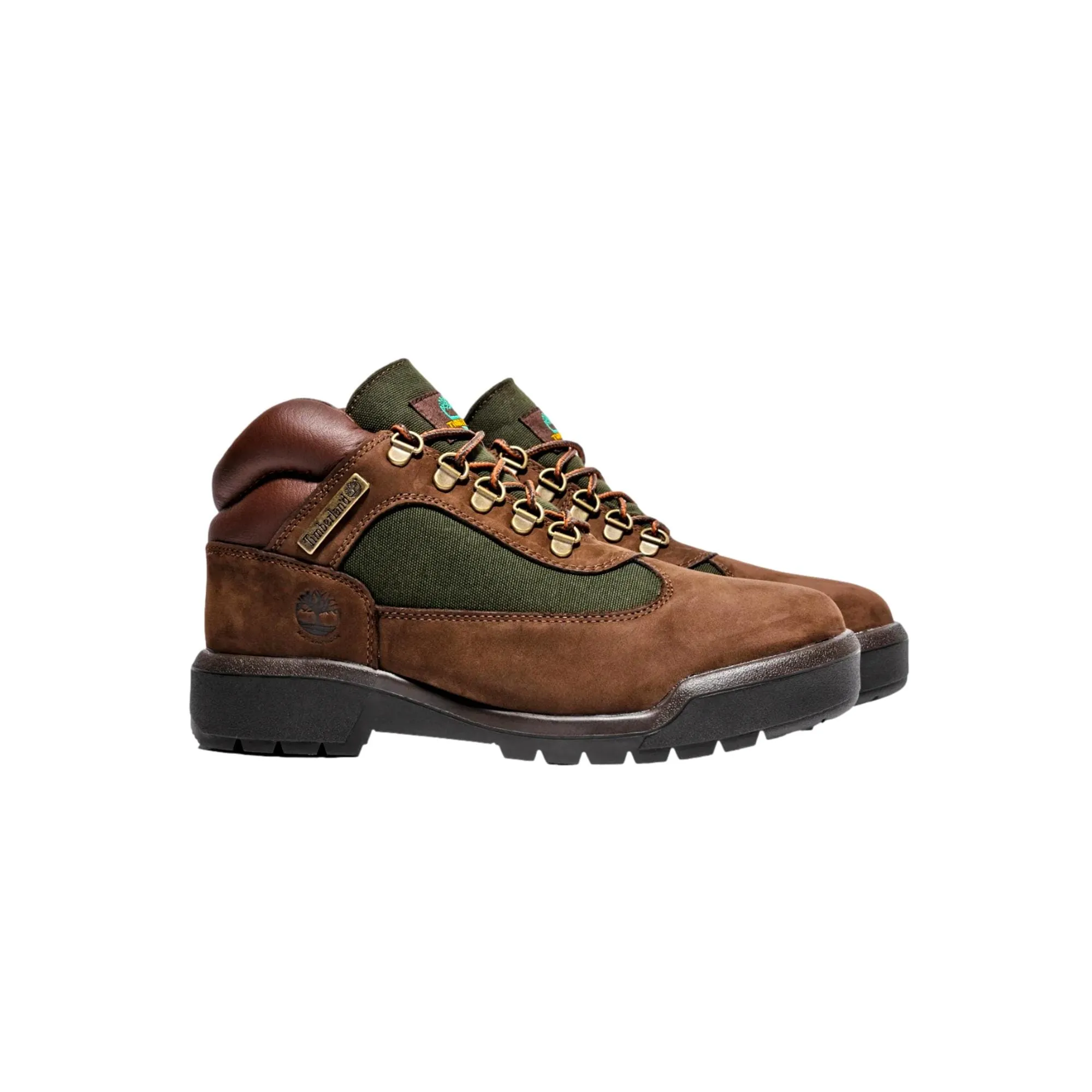 Timberland Field Boot Mid Lace Up Waterproof Dark Brown Nubuck  TB-0A18A6-D47 Men's