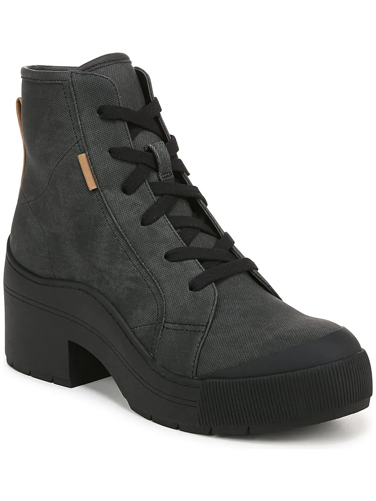 Time off Up Womens Lace-Up Side Zip Ankle Boots