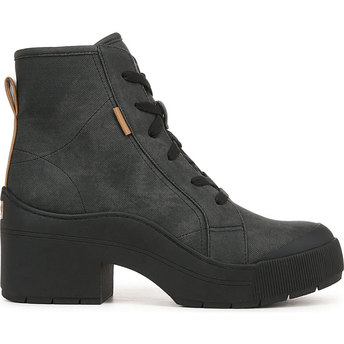 Time off Up Womens Lace-Up Side Zip Ankle Boots