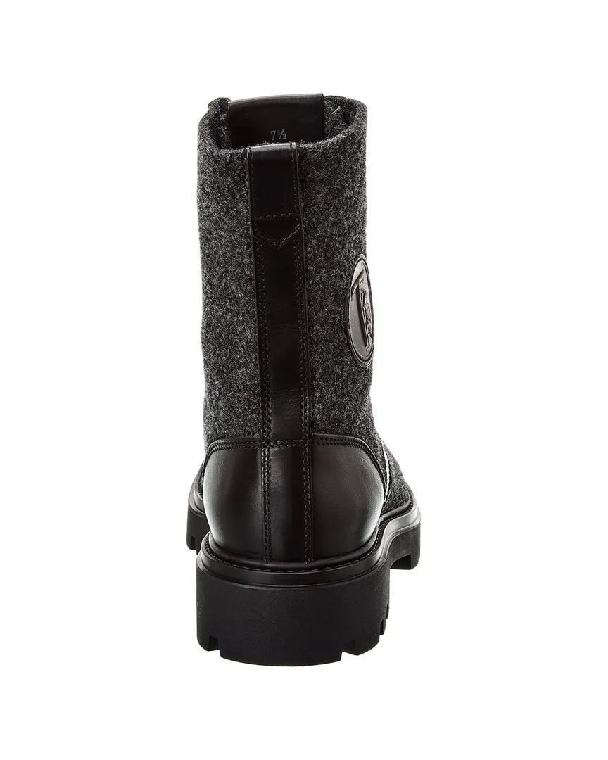 TODs Felt & Leather Boot