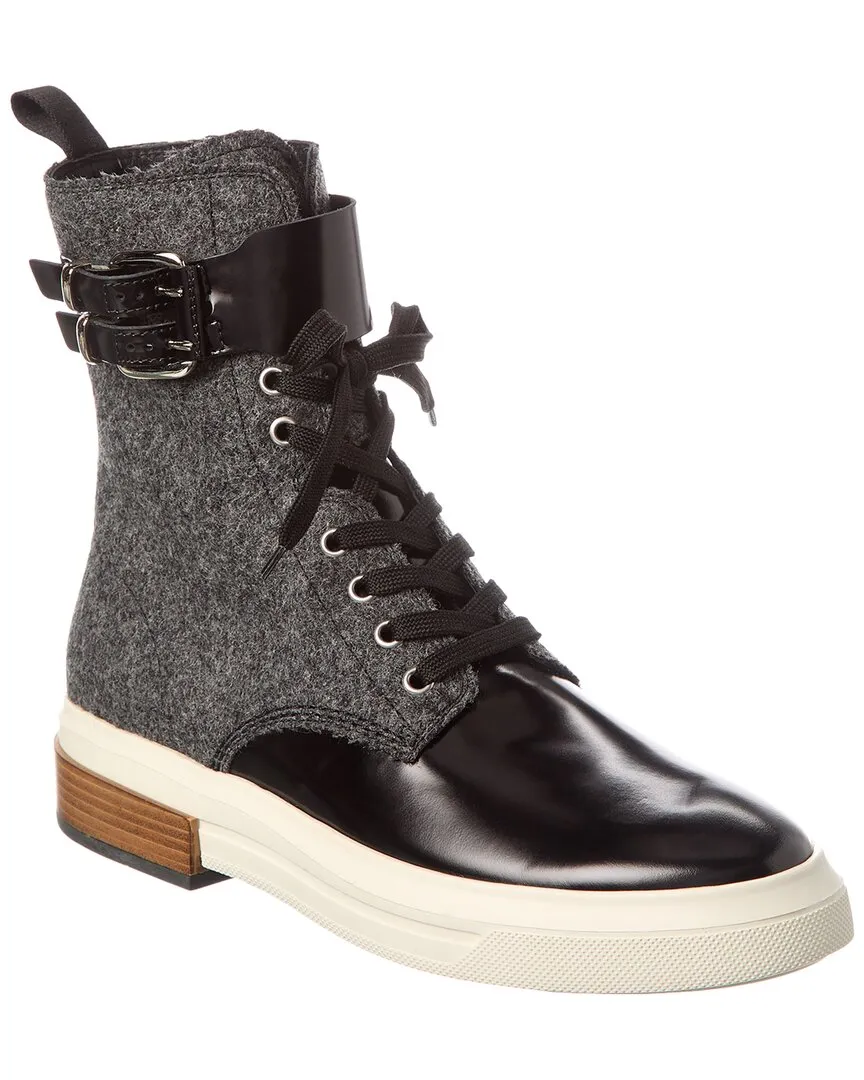 TODs Felt & Leather Boot