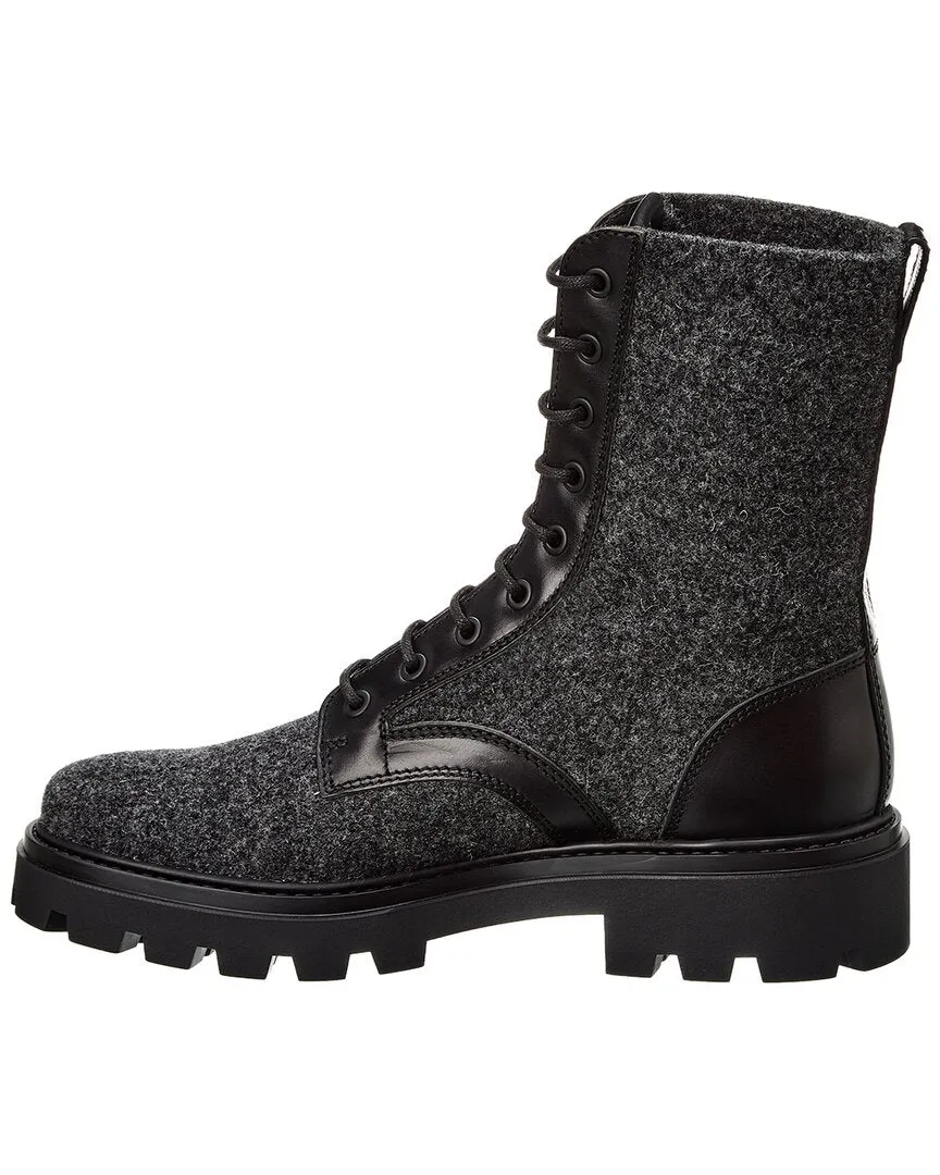 TODs Felt & Leather Boot