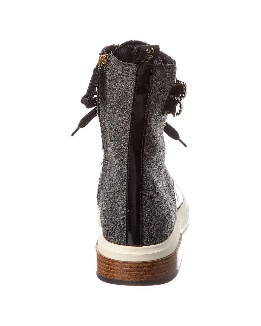 TODs Felt & Leather Boot