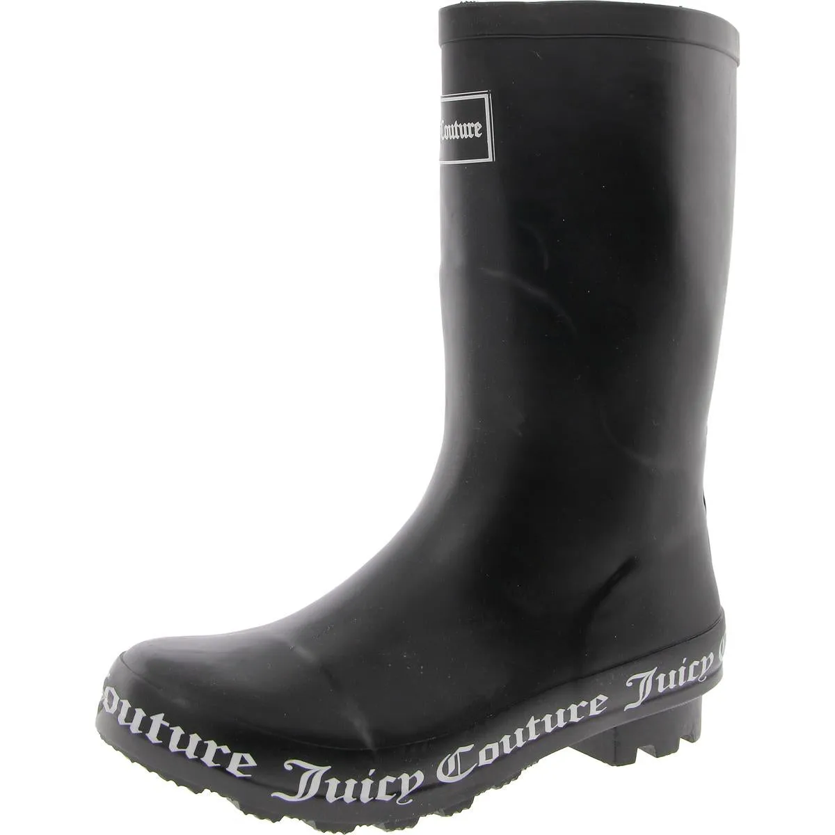 Totally Womens Logo Padded Insole Rain Boots