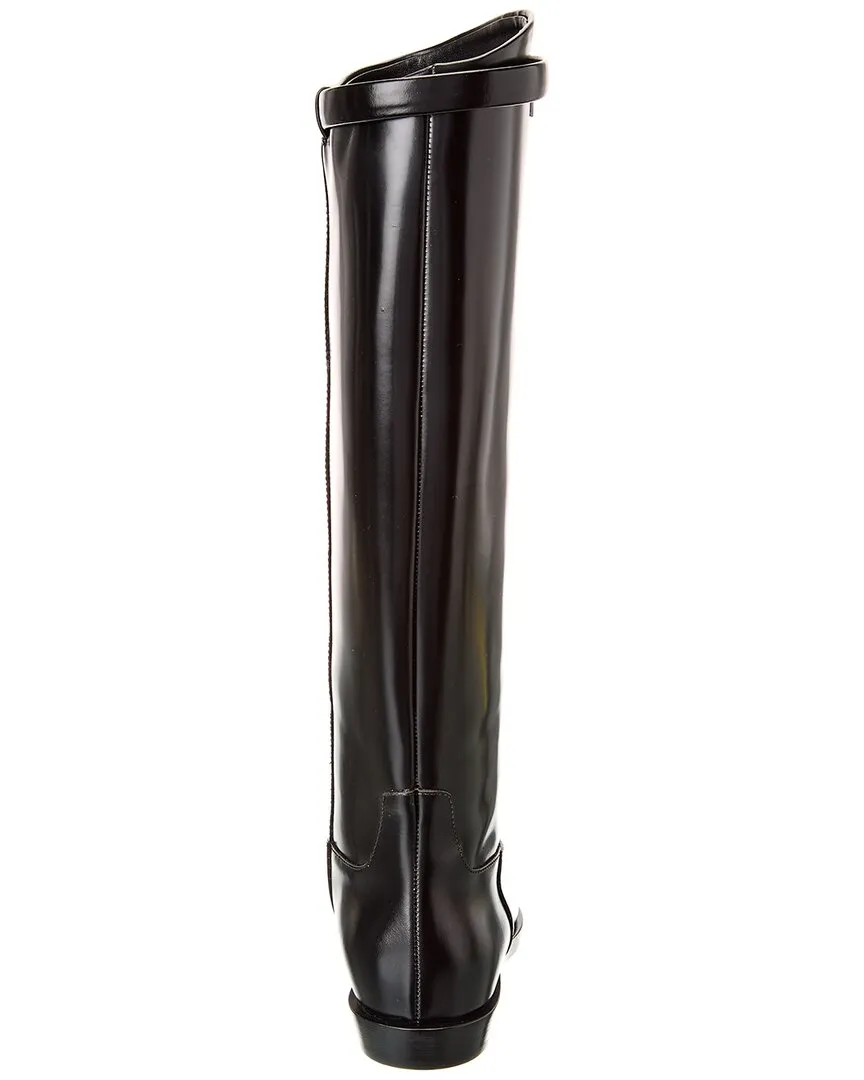 TOTEME Leather Knee-High Riding Boot
