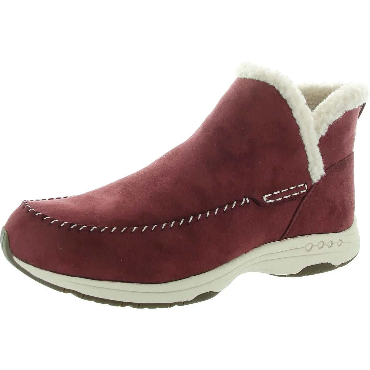 Tuva 2 Womens Faux Fur Faux Suede Shearling Boots