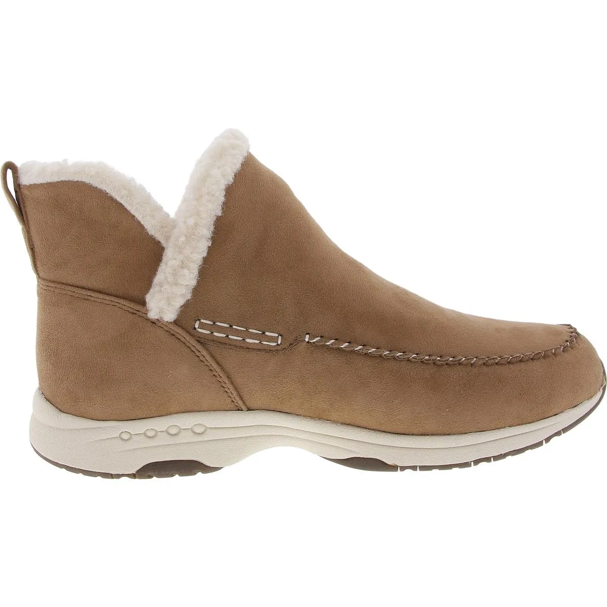 Tuva 2 Womens Faux Fur Faux Suede Shearling Boots